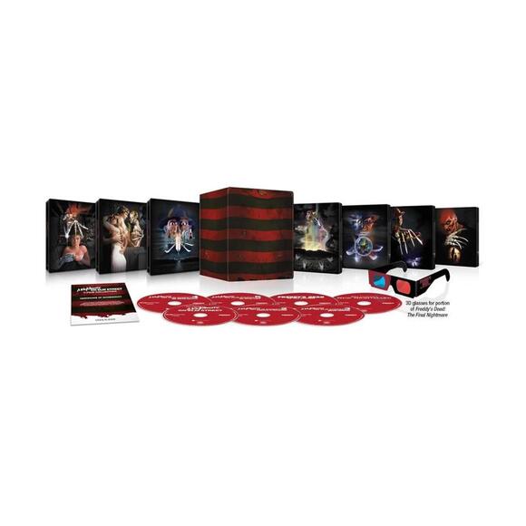 A Nightmare on Elm Street 7-Film Collection 4K SteelBook USA Exclusive Amazon - Picture 1 of 4
